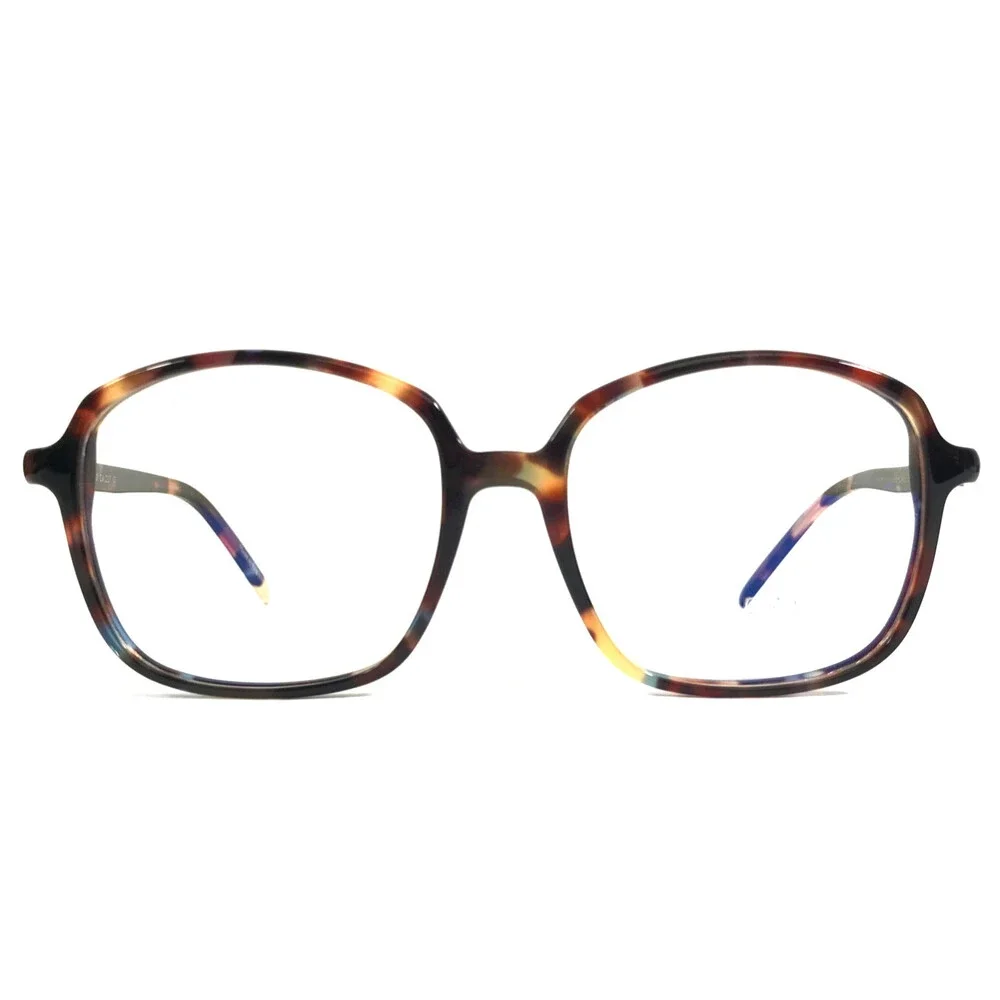 Tom Davies Eyeglasses Frames TD750 Col. 2257 Blue Brown Tortoise 52-17-140